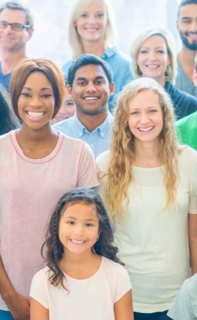community of different cultural groups